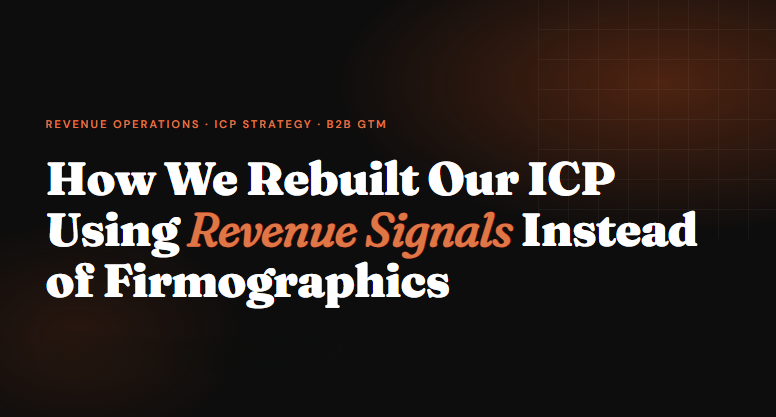 Revenue Signals ICP